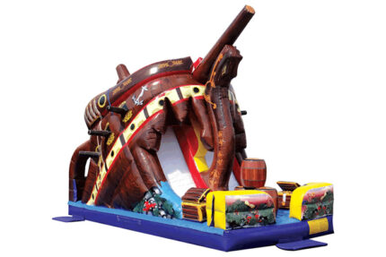 2 Lane Shipwreck Dry Slide Rental Dallas, TX