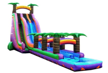 22' Bermuda Blast - 2 Lane - Bounce 'N' More