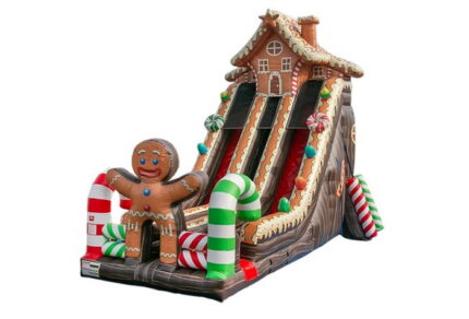 24' Gingerbread Slide - 2 Lane - Bounce 'N' More