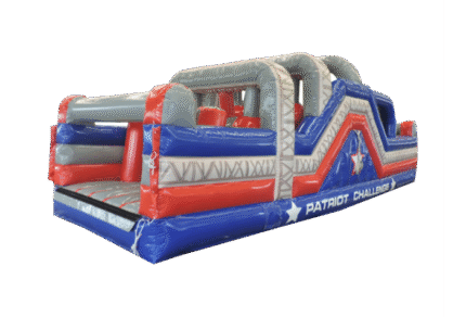 30' Patriot Challenge Obstacle Course - Bounce 'N' More
