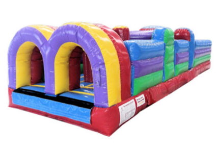 30' Wacky Rush Obstacle Course Rental Dallas, TX