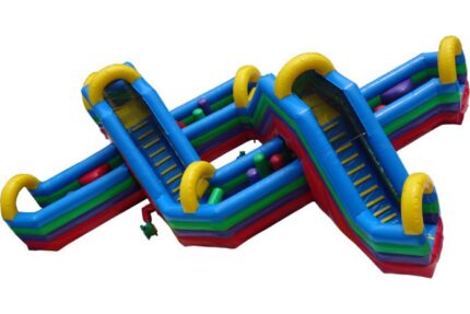 40' Helix Obstacle Course Rental Dallas, TX