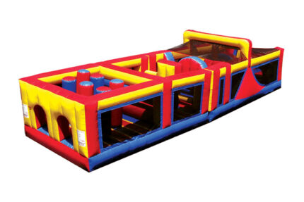 40' Mega Obstacle Course Rental Dallas, TX