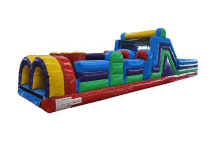 40' Wacky Rush Obstacle Course Rental Dallas, TX
