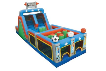 45' Sport Challenge Obstacle Course Rental Dallas, TX