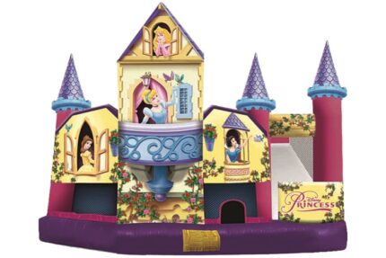 5 in 1 Disney Princess Combo Bouncer Party Rental Dallas, TX