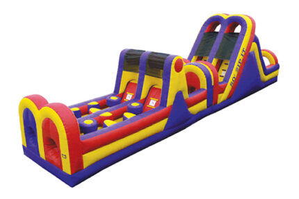 50' Zip It Obstacle Course Rental Dallas, TX