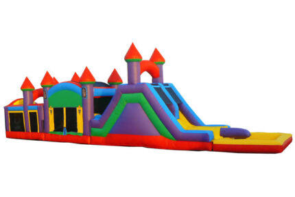 56' Triple Play Obstacle Course Rental Dallas, TX