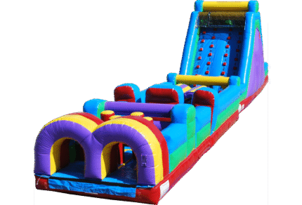 60' Wacky Rush Obstacle Course - Bounce 'N' More
