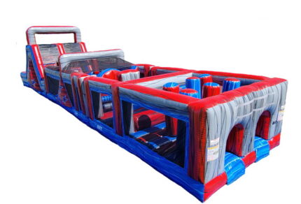 65' Marble Mega Obstacle Course - Bounce 'N' More