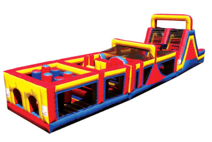 65' Mega Obstacle Course Rental Dallas, TX