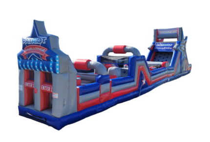 70' Patriot Challenge Obstacle Course - Bounce 'N' More