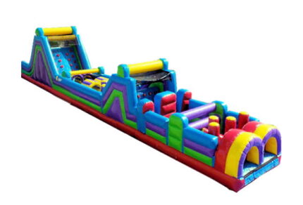 70' Wacky Rush Obstacle Course - Bounce 'N' More