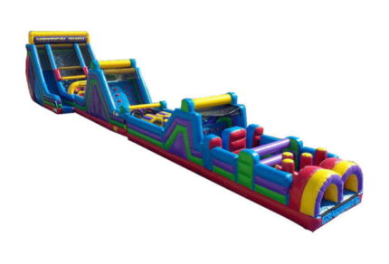 93' Wacky Rush Obstacle Course - Bounce 'N' More