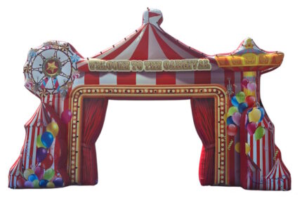 Carnival Inflatable Arch - Bounce 'N' More