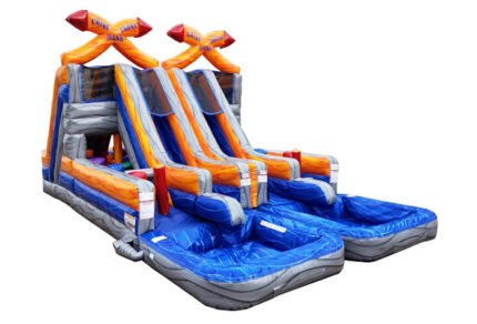 Criss Cross Splash - 2 Lane - Bounce 'N' More