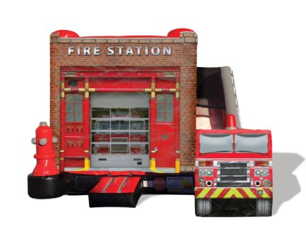 Fire Station Combo Bounce House Rental Dallas, TX