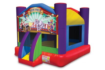 Wacky Circus Bounce House Rental Dallas, TX
