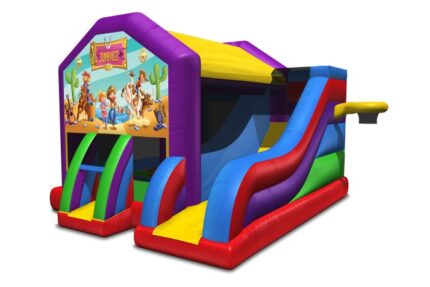 Wacky Western Bounce House Combo Rental Dallas, TX